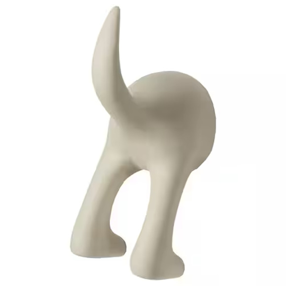 IKEA BÄSTIS BASTIS Dog Tail Hook, Beige (404.944.91) New - Picture 1 of 2